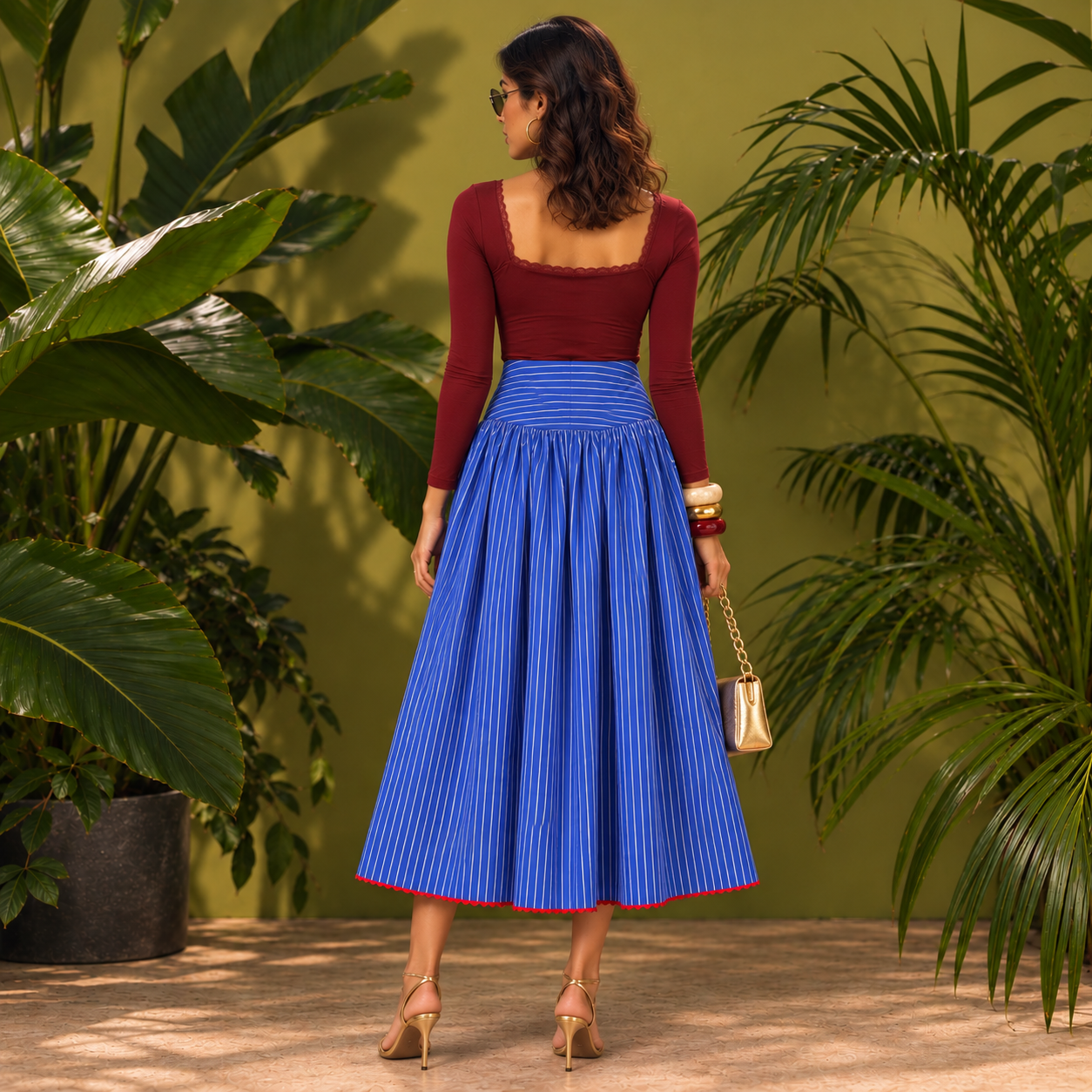 THE GIGI MIDI SKIRT - Image 4